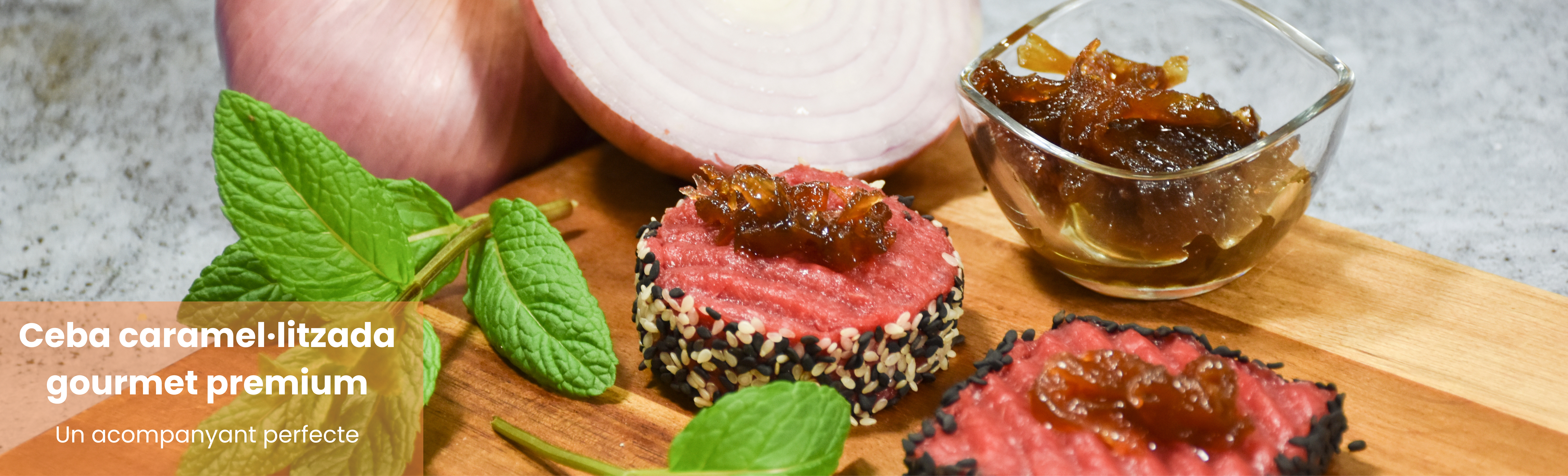 Ceba caramel·litzada gourmet